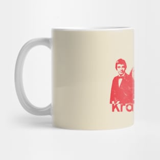 Kraftwerk - fan art red retro Mug